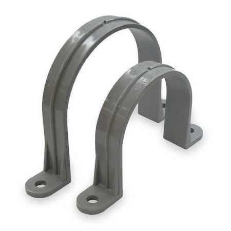 Cantex 5133738 - Conduit Clamp,PVC,Overall L 2 13/16in