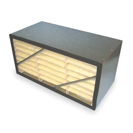 Extract-All RF-14-3 - Air Filter,12in D,24in H,12in W,Rigid Cell