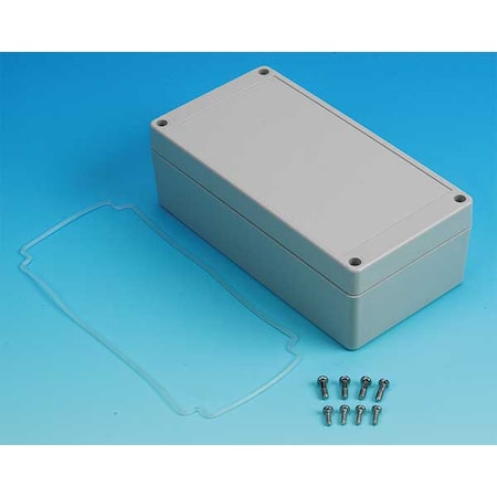 Box Enclosures BEN-50P - Electrical Enclosures, 6-1/2 in H, 2.2 in D, 3.4 in W, 4, Polycarbonate