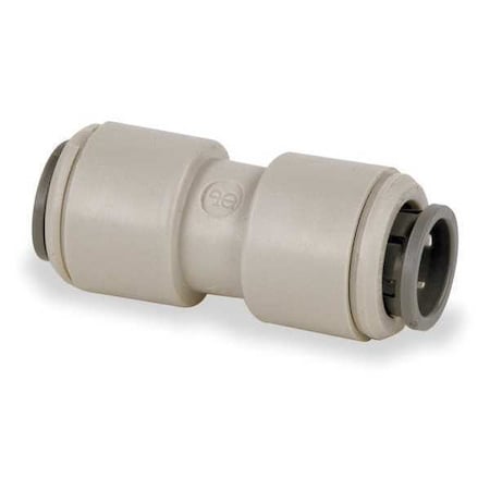 John Guest PI-0416-S - Push-Fit Adapter Fitting, 1/2 in Tube Size, Acetal, Gray, 10 PK