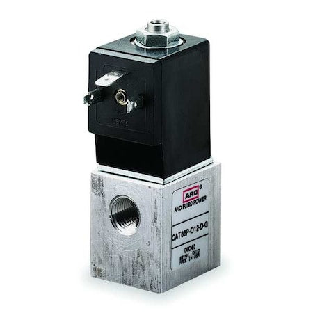 Aro CAT88P-012-D - Solenoid Air Con Valve,Three-Way,150 psi