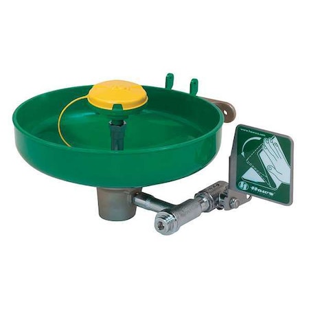 Haws 7260B-7270B - Plumbed Eyewash, Wall Mount, Plumbed, 7 in H., 14 1/2 in W
