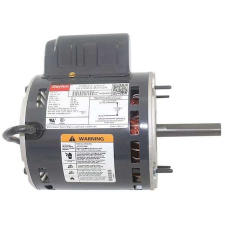 Dayton 4HZ69BG - Motor,PSC,1/3 HP,1100 RPM,115 V,48 Y,OAO