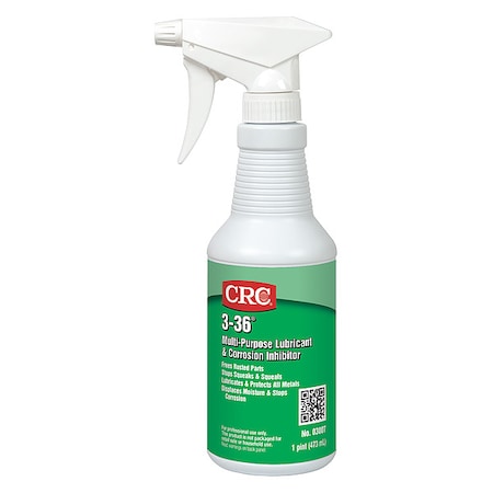 Crc 03007 - Corrosion Inhibitor, Wet Lubricant Film, 16 oz, Bottle, 250 Degrees F Max Op Temp