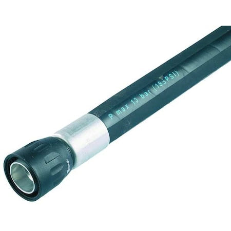Transair 1001E40 00 02 - 40mm x 3 ft 3" Rubber Coupled Flexible Air Hose 232 psi BK