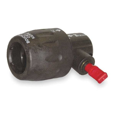 Transair 6625 17 00 - End Cap, Polyamide, Black