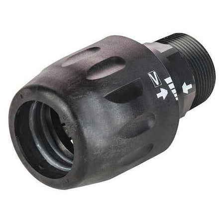 Transair 6605 40 35 - Tubing Fitting, 1-1/2" Tube Size, Polyamide, Black