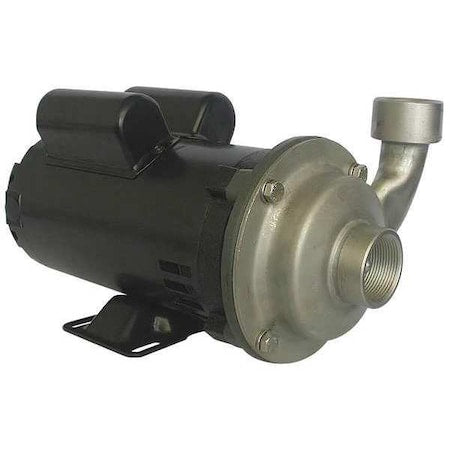 Dayton 4JMV3 - Cntrfug Pmp,304 SStl,1 P,3/4in,1/2hp,38gpm
