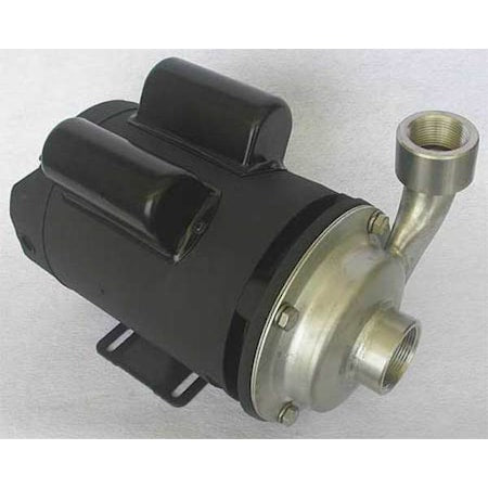 Dayton 4JMW4 - Cntrfug Pmp,304 SStl,1 P,1 1/2in,3hp,150gpm