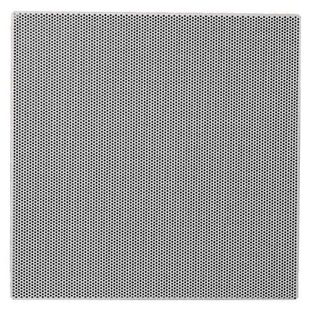 N/A 4MJU7 - Lay-In Ceiling Return Air Grille, 14 in W x 6 in H Opening, 2,935 cfm, White, Steel, One-Way Airflow