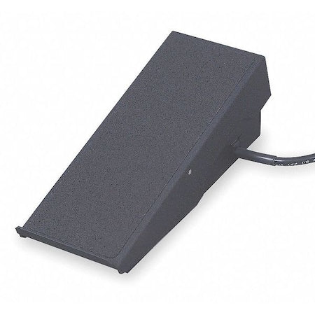 Linemaster OHASAB-10K - Foot Switch,Black,Steel,SPDT,Momentary