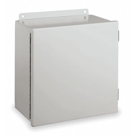 Wiegmann B040403CH - Screw Clamps Electrical Enclosures, 4 in H, 3-1/2 in D, 4 in W, 12, 13, Steel