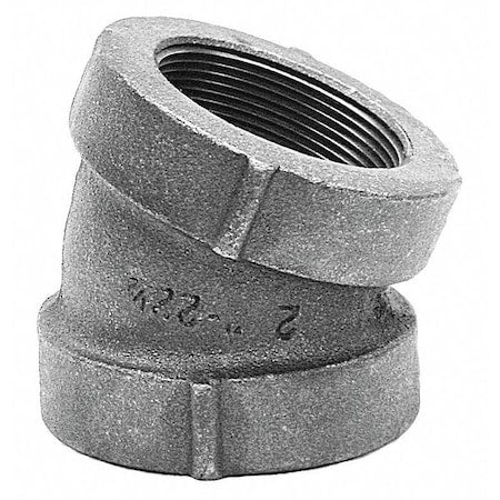 Anvil 0300030004 - 22-1/2 Degree Elbow 22-1/2 Degree Elbow, 3/4" Pipe, FNPT, Cast Iron, Class 125