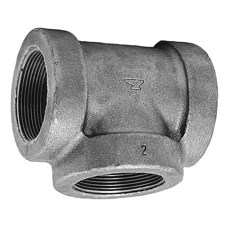 Anvil 0300061207 - Reducing Tee Reducing Tee, 3" x 2" x 2" Pipe, FNPT, Cast Iron, Class 125