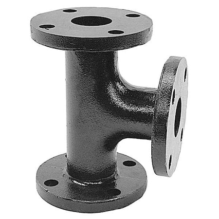 Anvil 0306027202 - Tee Tee, 1-1/2" Pipe, Flanged, Cast Iron, Class 125