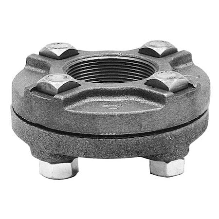 Anvil 0308300409 - Union Flange Union, 3/4" Pipe, Flanged, Cast Iron, Class 125