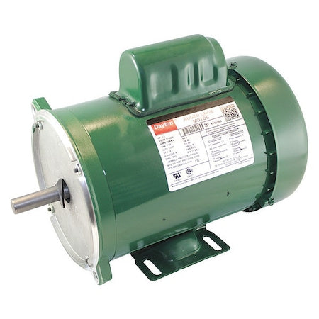Dayton 4K997 - Auger Drive Motor, Capacitor-Start, 1 HP, 115/230 V AC, 1,725 Nameplate RPM, 56 Y Frame