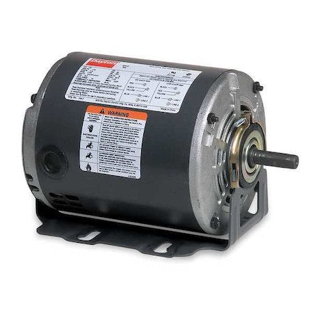 Dayton 4K259 - Split-Phase Belt Drive Motor, 1/2 HP, 48 Z Frame, 115/208-230 V AC Voltage, 1,725 Nameplate RPM