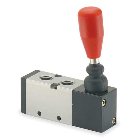 Aro M212LM-R - Manual Air Control Valve,4-Way,1/4in NPT
