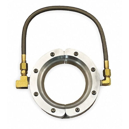 Exair 2404 - Air Wipe,1/4 In NPT,4 In Dia.,Alum