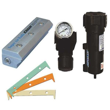 Exair 110230 - Air Knife Kit,1/4 In NPT,30 In L,Al