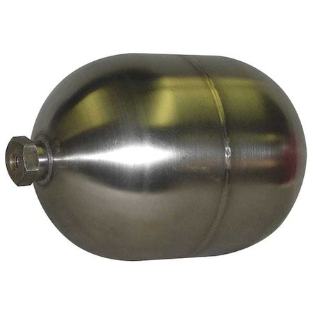 Naugatuck GR5X71820304SS - Float Ball,Oblong,SS,5 In