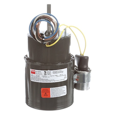 Dayton 71621739M - HVAC Motor,1/8 HP,3000 rpm,230 V,3.3