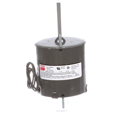 Dayton 71216241M - HVAC Motor,1/30 HP,3000 rpm,115 V,3.3