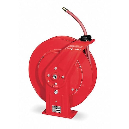 Reelcraft 7670 OLP - Spring Return Hose Reel, 3/8 in Hose Diameter, 70 ft Length, 300 psi Max. Pressure, Red