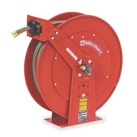Reelcraft TW86075 OLPT - Welding Hose Reel,3/8" ID,75 ft,T Grade