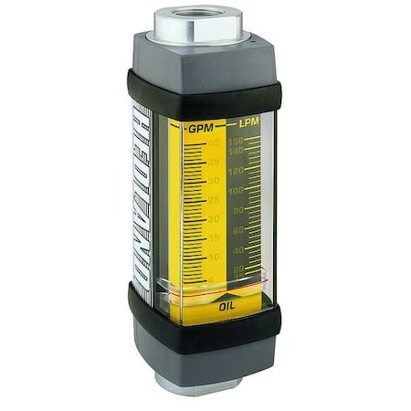 Hedland H700A-005 - Flowmeter,GPM/LPM 0.5 - 5.0 / 2-19
