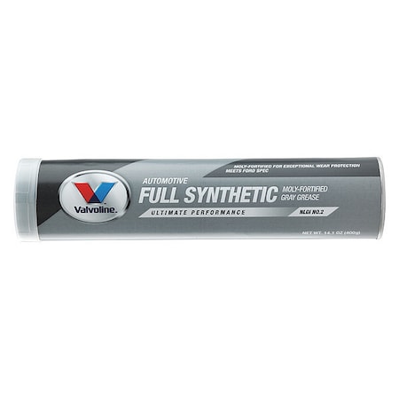 Valvoline VV98510 - Grease, 14.1 oz, Tube, Synthetic Base, Gray, Full-Synthetic Series