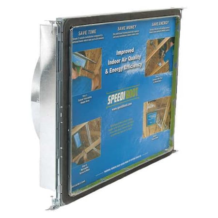 Speedi-Boot SBS-121210 SRA - Vent Boot Hanger,Sq to Rnd,12 x 12,Dia10
