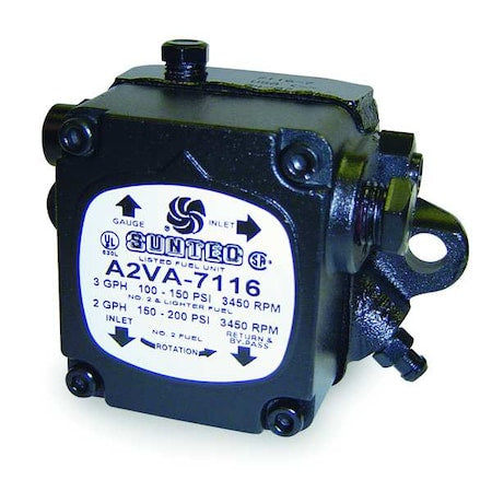 Suntec PF203N2GU - Oil Burner Pump,3450 rpm,3gph,100-150psi