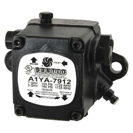 Suntec PF205N2GU - Oil Burner Pump,1725 rpm,3gph,100-150psi