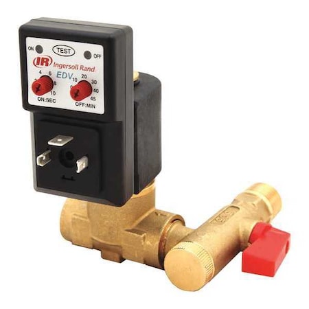 Ingersoll-Rand 54410931 - Auto Drain Valve, 115 V,1/4 In., 1.0 gpm