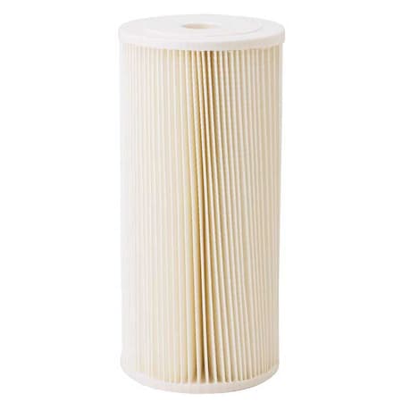 Pentair Pentek 255490-75 - Pleated Filter Cartridge, 20 gpm, 5 Micron, 4-1/2" O.D., 9 3/4 in H