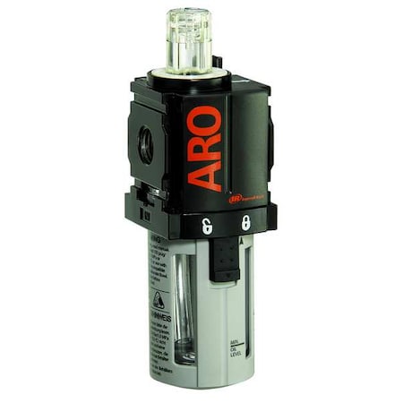 Aro L36221-100 - Air Line Lubricator,1/4 In,51 cfm,150 psi