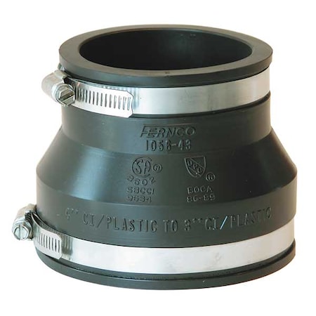 Fernco 1056-43 - Flexible Coupling,For Pipe Size 4" x 3"