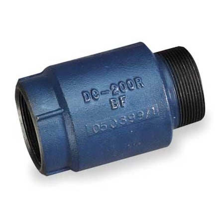 Dayton 4RK71 - 2" MNPT x FNPT Ductile Iron Spring Check Valve