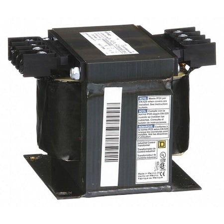 Square D 9070T500D1 - Control Transformer, 500 VA, Not Rated, 120 V AC, 240/480 V AC
