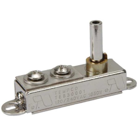 Tempco TEB30001 - Process Thermostat, Open on Rise, 50 Degrees to 525 Degrees F, SPST, 120/240 V AC