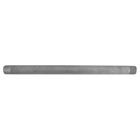 E4BNE22 - 3/4" MNPT x 5 ft. TBE 304 Stainless Steel Pipe Sch 80