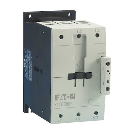 Eaton XTCE095F00TD - IEC Magnetic Contactor, No Auxiliary Contacts, 24 V DC, 3 P, Non-Reversing, Screw