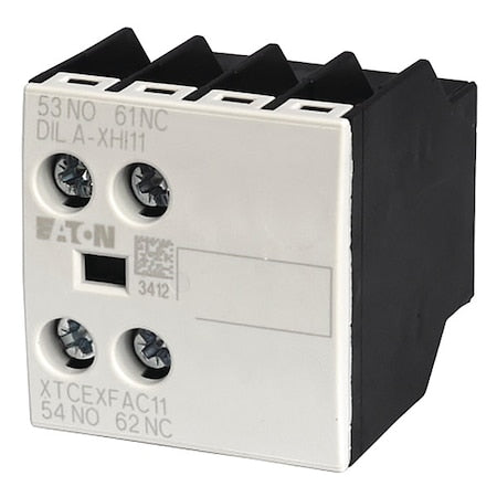 Eaton XTCEXFAC11 - Frnt Aux Seq A,1 NO/1 NC,For XT Frame B-C