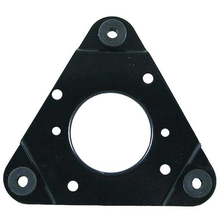 Dayton 4UFA3 - Triangular Mtg Bracket,4.38 In BC,Steel