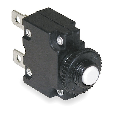 Carling Technologies CMB-103-27G3N-W-A/10 - Circuit Breaker, CMB Series, 10 A, 1 Pole, 125/250 V AC, Not Rated, C Curve