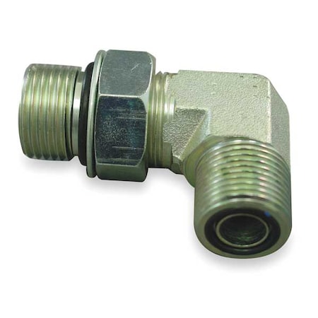 Eaton Aeroquip FF1868T0406S - Hose Adapter,1/4",ORS,3/8",ORB