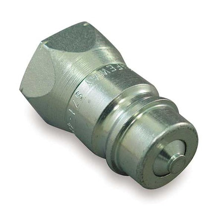 Safeway Hydraulics S71-16P - Hydraulic Quick Connect Hose Coupling, Steel Body, Push-to-Connect Lock, 7/8"-14 Thread Size