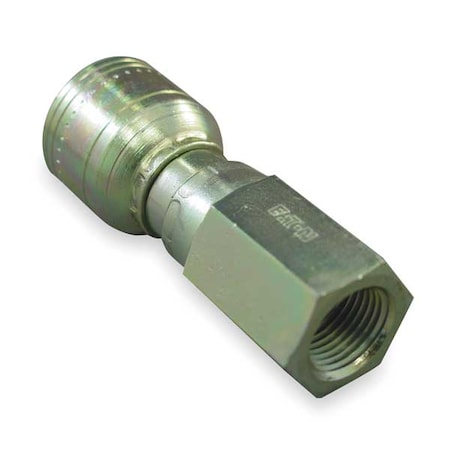 Eaton Aeroquip 1AA4PF4 - Fitting,Straight,1/4 Hose,1/4-18 In NPT